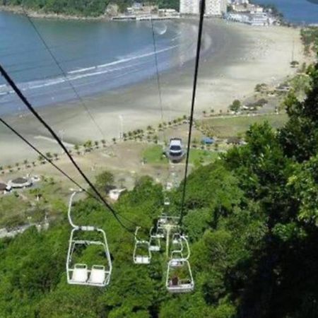 Apartamento Seu Ap Na Praia São Vicente Exterior foto